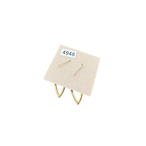 Rook + Crow by Patricia LockeGold & Silver Drop Earrings With Crystal Accents - Picture 4 of 5